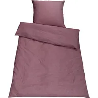 Setex Bettwäsche, Mauve, 200x135 cm