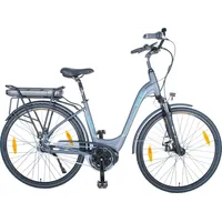 Smartec CitX-7NS City Pedelec/E-Bike 28 Zoll Mittelmotor - Grau