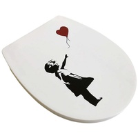 ADOB WC-Sitz Roter Ballon«, Absenkautomatik, abnehmbar
