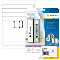 Herma Ordneretiketten 5119 Weiß 192 x 25,4 mm 25
