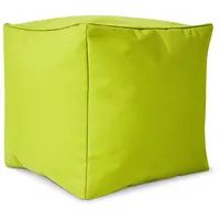 Green Bean Sitzsack-Hocker Hellgrün,