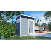 BERTILO Gartenhaus Pentus 1 Grau 115 cm x 234