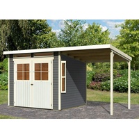 Karibu Gartenhaus KARIBU Falkensee 4", BxT: 444x236 cm Set