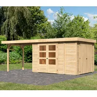 Karibu Konifera Ostsee 3", BxT: 603x238 cm Set