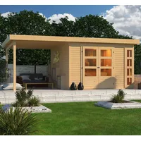 Karibu Gartenhaus KARIBU Nordsee 6", BxT: 334x331 cm Set