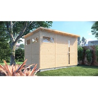 BERTILO Gartenhaus Pentus 3 Natur 234 cm x 337