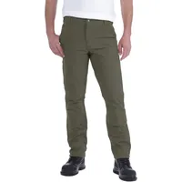 CARHARTT Duck Double Front Cargohose Dunkelgrau (217) - W32/L30
