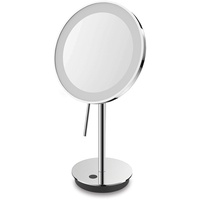 Zack Kosmetikspiegel Alona Edelstahl Silber