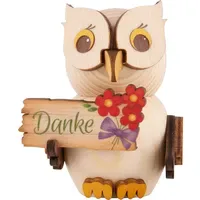 Großhandel Dregeno Kuhnert - Dekoration/Holzfigur - Mini Eule mit