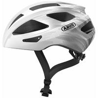 ABUS Macator 58-62 cm white silver