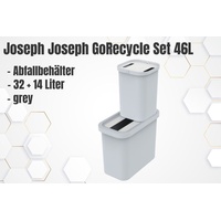 Joseph Joseph Deutschland GmbH Joseph Joseph GoRecycle 46-Liter-Kunststoff Recyclingbehälter