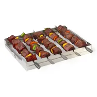 Barbecook Grillspießhalter Universal 26,5 cm Edelstahl Silber