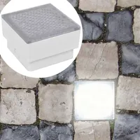 VidaXL 2 x LED Boden-Einbauleuchte 100 x 100 x