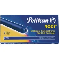 Pelikan 4001 GTP/5 königsblau 5 St.