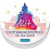 ArsEdition Adventskalender in der Dose. 24 Entspannungsmomente für den