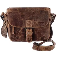 GREENLAND Montana Umhängetasche Leder 25 cm - Einheitsgröße