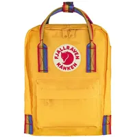 Fjällräven Kanken Rainbow Mini warm yellow/rainbow pattern