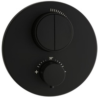 Herzbach Living PUSH-Thermostat round, für 2 Verbraucher, 23803050112