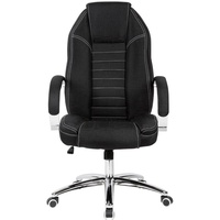 AMSTYLE Bürostuhl schwarz