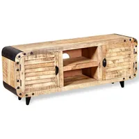 VidaXL TV-Schrank Raues Mangoholz 120 x 30 x 50