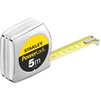 Stanley Maßband Powerlock Gelb/Chrom 5 m