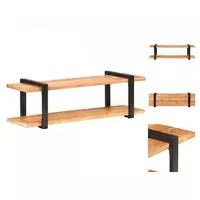 VidaXL TV-Schrank 130x40x40 cm Akazie Massivholz