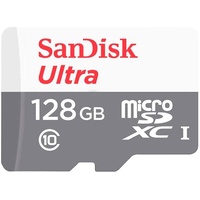 SanDisk Ultra microSDHC/microSDXC UHS-I Class 10 + SD-Adapter 128