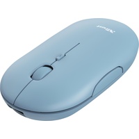 Trust Puck Wireless Mouse blau, USB/Bluetooth (24126)