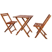 VidaXL Bistro-Set 3-tlg. braun klappbar 44015
