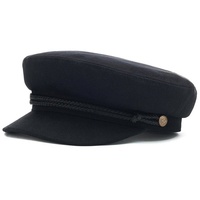 BRIXTON Fiddler Cap Black Elbsegler schwarz