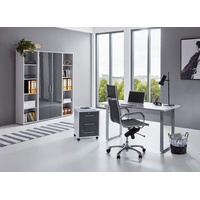 BMG Möbel Büromöbel-Set Tabor Mini Kombi 3«, grau