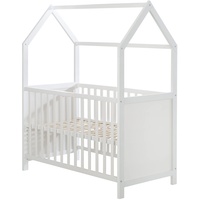 Roba Hausbett weiß 60 x 120 cm