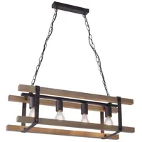 Just light. Edith 4-flg. 75 x 23,5 cm Holz