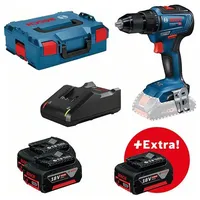 Bosch GSR 18V-55 Professional inkl. 3 x 5 Ah