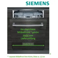 Siemens iQ100 SN615X03EE Einbau-Geschirrspüler (vollintegrierbar, 598 mm breit)