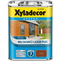 Xyladecor Holzschutz-Lasur Plus Teak 2,5 l