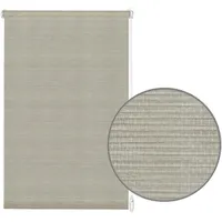 GARDINIA Rollo Natur, Grau/Melange, 45 x 150 cm (BxH)