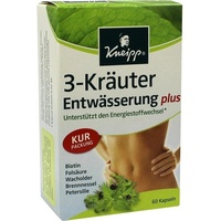 Kneipp 3-Kräuter Entwässerung plus Kapseln 60 St.