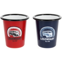 BRISA Teetasse 0,31 l Rot Blau 2 St.