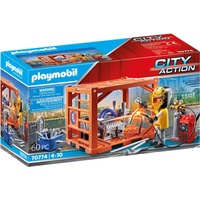 Playmobil City Action Containerfertigung 70774