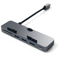 Satechi USB-C Clamp Hub Pro Multi-Port Adapter Space Gray