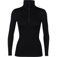 Icebreaker 260 Tech Merino Langarm-baselayer - Black - L