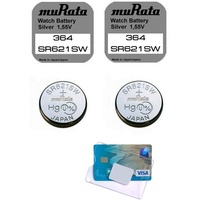 MURATA (ehemals Sony) SR 621SW / 364 Knopfzelle, 0%