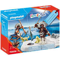 Playmobil Family Fun Geschenkset Eisangler 70606