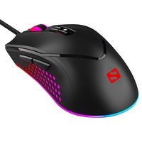 Sandberg Azazinator Mouse 6400 schwarz, USB (640-20)