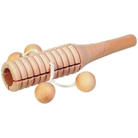GoKi UC906 - Musikinstrument - Tonblock mit 4 Holzkugeln