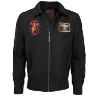 Top Gun 3037, Textiljacke - Schwarz - S