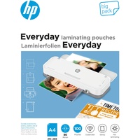 HP Everyday Laminierfolien A4 80 micron glänzend 100St.