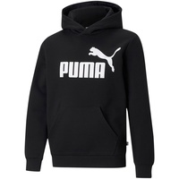 Puma Essentials Big Logo Fleece-Hoodie Jungen black 128