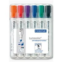 Staedtler Lumocolor Whiteboard-Marker farbsortiert 2,0 - 5,0 mm, 6